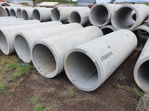 Precast concrete pipes