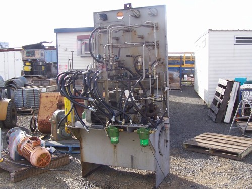 20hp/10hp dual pump Sperry Rand Vickers hydraulic power unit and control panel for sale at NKF group pty ltd