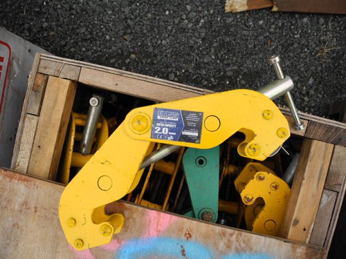 Girder clamps 2 tonne