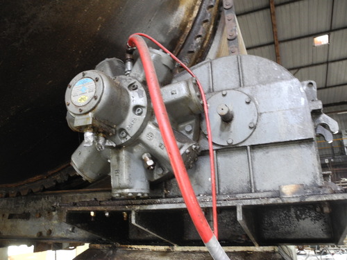 Rotary drum hydraulic motor