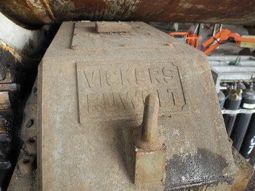 Rotary drum gear box