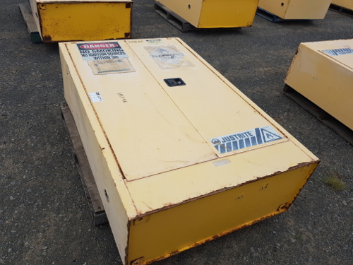 Justrite flammable storage