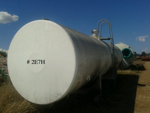 36000 litre steel water tank