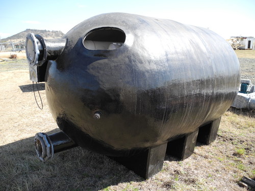 Used 10000 litre fibreglass water tank