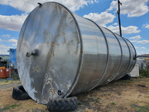 110,000L stainless steel tank