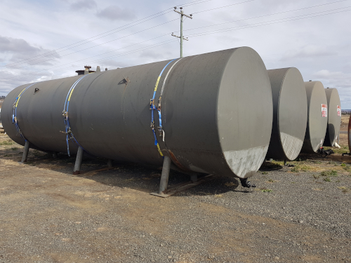 53,600 litre steel diesel tank