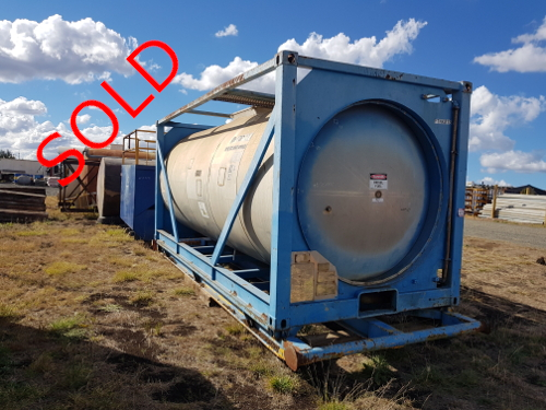21,000 litre diesel ISO tank