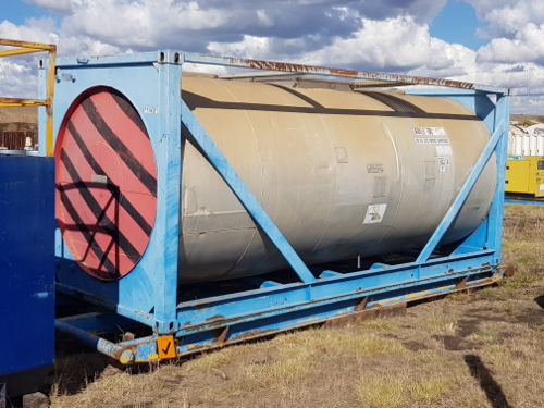 21,000 litre diesel ISO tank