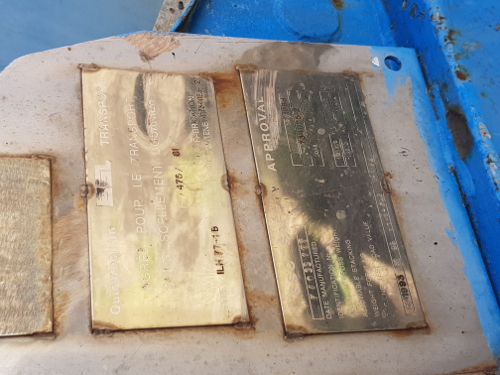 21,000 litre diesel ISO tank