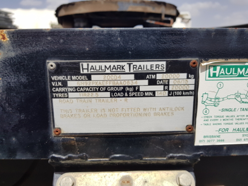 2017 Haulmark Dolly